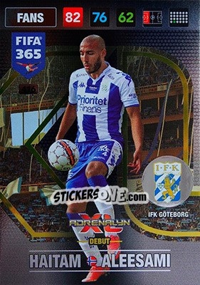 Sticker Haitam Aleesami - FIFA 365: 2016-2017. Adrenalyn XL - Nordic edition - Panini