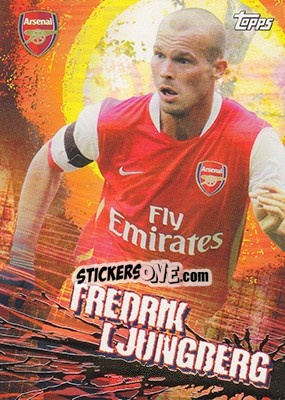Sticker Ljungberg - Premier Gold 2006-2007 n. 2 - Topps