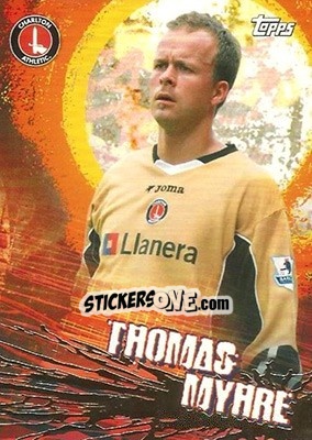 Sticker Myhre - Premier Gold 2006-2007 n. 31 - Topps