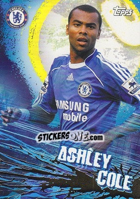 Sticker Ashley Cole - Premier Gold 2006-2007 n. 38 - Topps