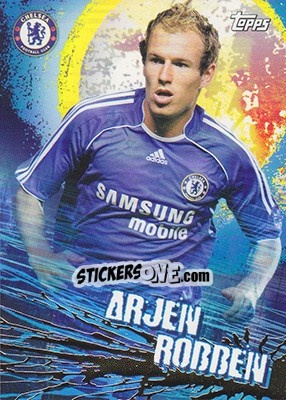 Sticker Robben - Premier Gold 2006-2007 n. 40 - Topps