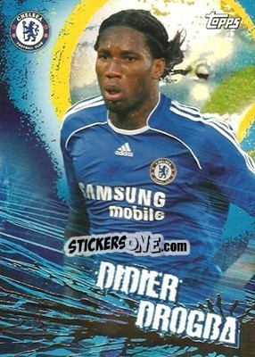 Sticker Drogba - Premier Gold 2006-2007 n. 44 - Topps