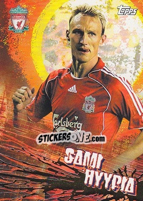 Cromo Hyypia - Premier Gold 2006-2007 n. 61 - Topps