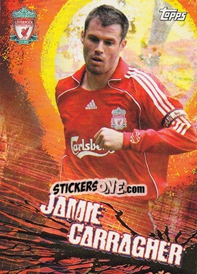 Sticker Carragher - Premier Gold 2006-2007 n. 62 - Topps