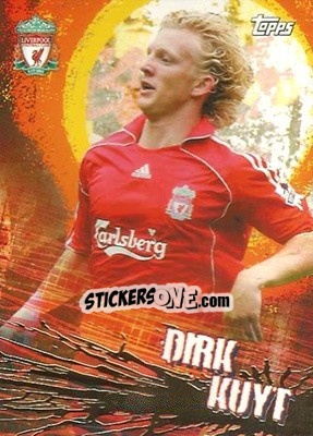 Sticker Kuyt - Premier Gold 2006-2007 n. 66 - Topps