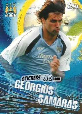 Sticker Samaras - Premier Gold 2006-2007 n. 74 - Topps