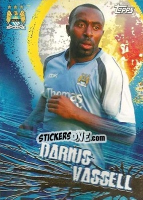 Sticker Vassell - Premier Gold 2006-2007 n. 75 - Topps