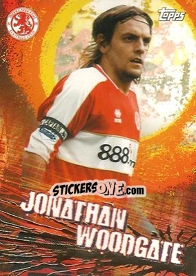 Sticker Woodgate - Premier Gold 2006-2007 - Topps