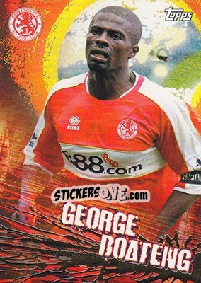 Cromo George Boateng - Premier Gold 2006-2007 n. 89 - Topps