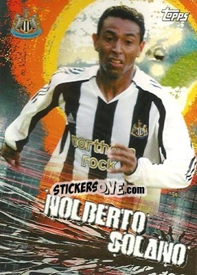 Sticker Solano - Premier Gold 2006-2007 n. 94 - Topps