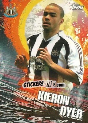 Sticker Kieron Dyer - Premier Gold 2006-2007 n. 95 - Topps