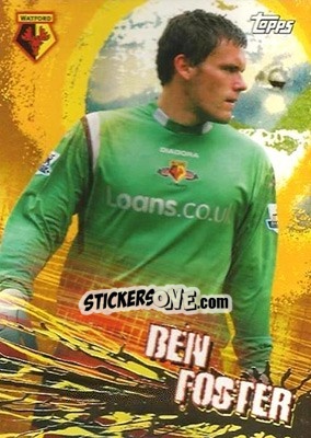 Sticker Foster - Premier Gold 2006-2007 n. 129 - Topps