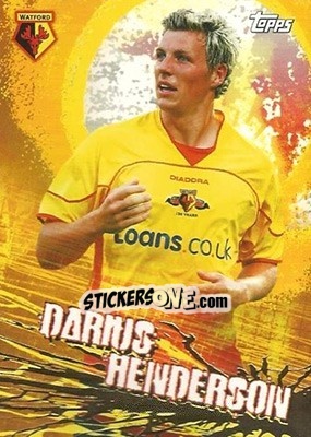 Sticker Henderson - Premier Gold 2006-2007 n. 135 - Topps
