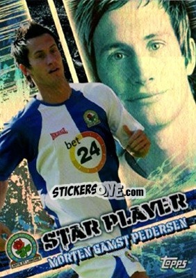 Sticker Gamst Pedersen - Premier Gold 2006-2007 - Topps