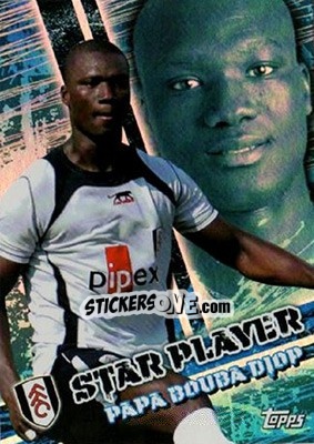 Sticker Diop - Premier Gold 2006-2007 n. R8 - Topps
