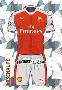 Sticker Home kit - UEFA Champions League 2016-2017 - Topps