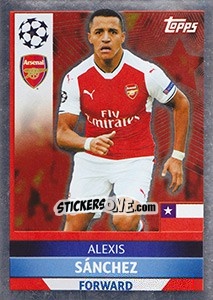 Sticker Alexis Sánchez