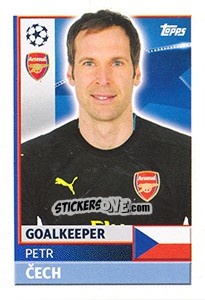 Cromo Petr Cech - UEFA Champions League 2016-2017 - Topps