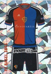 Sticker Home Kit - UEFA Champions League 2016-2017 - Topps