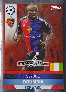 Sticker Seydou Doumbia - UEFA Champions League 2016-2017 - Topps