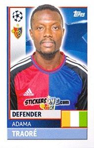 Figurina Adama Traoré - UEFA Champions League 2016-2017 - Topps