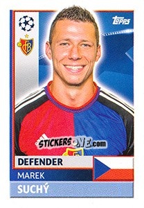 Sticker Marek Suchý - UEFA Champions League 2016-2017 - Topps