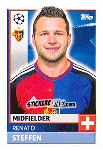 Sticker Renato Steffen - UEFA Champions League 2016-2017 - Topps