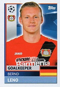 Sticker Bernd Leno