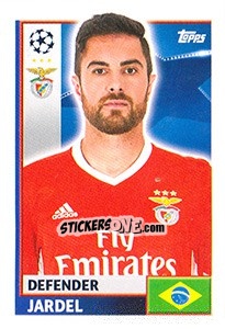 Cromo Jardel - UEFA Champions League 2016-2017 - Topps