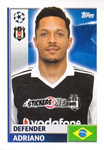 Sticker Adriano Correia - UEFA Champions League 2016-2017 n. BES7 - Topps