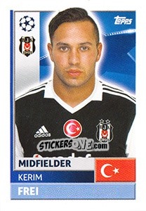 Cromo Kerim Frei - UEFA Champions League 2016-2017 - Topps