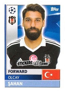 Cromo Olcay Sahan - UEFA Champions League 2016-2017 - Topps