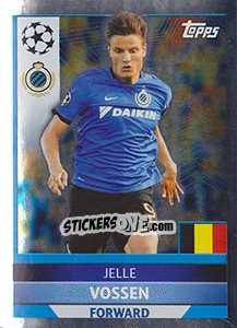 Sticker Jelle Vossen - UEFA Champions League 2016-2017 - Topps