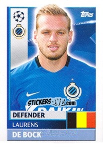 Sticker Laurens De Bock