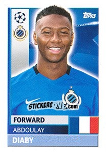 Figurina Abdoulay Diaby - UEFA Champions League 2016-2017 - Topps