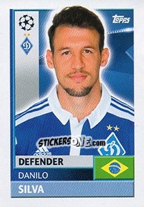 Cromo Danilo Silva - UEFA Champions League 2016-2017 - Topps