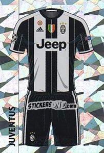 Sticker Home Kit - UEFA Champions League 2016-2017 - Topps