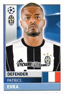 Sticker Patrice Evra