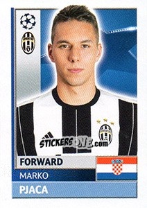 Figurina Marko Pjaca - UEFA Champions League 2016-2017 - Topps