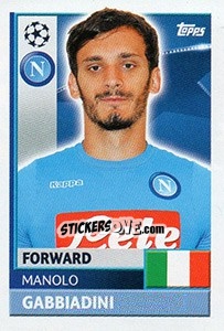 Sticker Manolo Gabbiadini