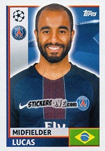 Cromo Lucas Moura