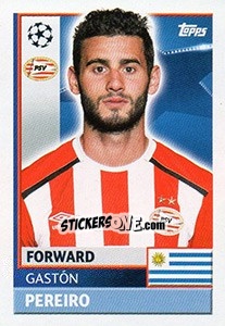 Sticker Gastón Pereiro - UEFA Champions League 2016-2017 - Topps