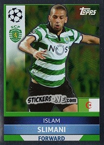 Sticker Islam Slimani - UEFA Champions League 2016-2017 - Topps