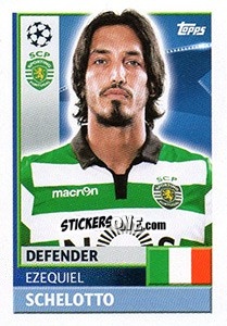 Figurina Ezequiel Schelotto - UEFA Champions League 2016-2017 - Topps