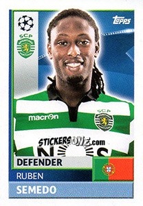 Figurina Ruben Semedo - UEFA Champions League 2016-2017 - Topps