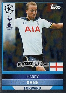 Sticker Harry Kane - UEFA Champions League 2016-2017 n. TOT3 - Topps