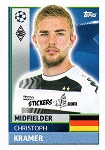 Figurina Christoph Kramer - UEFA Champions League 2016-2017 - Topps