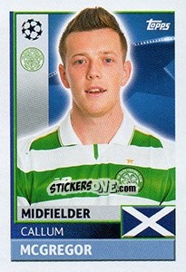 Sticker Callum McGregor