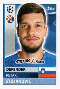 Sticker Petar Stojanovic - UEFA Champions League 2016-2017 - Topps