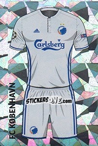 Sticker Home Kit - UEFA Champions League 2016-2017 n. QFD2 - Topps